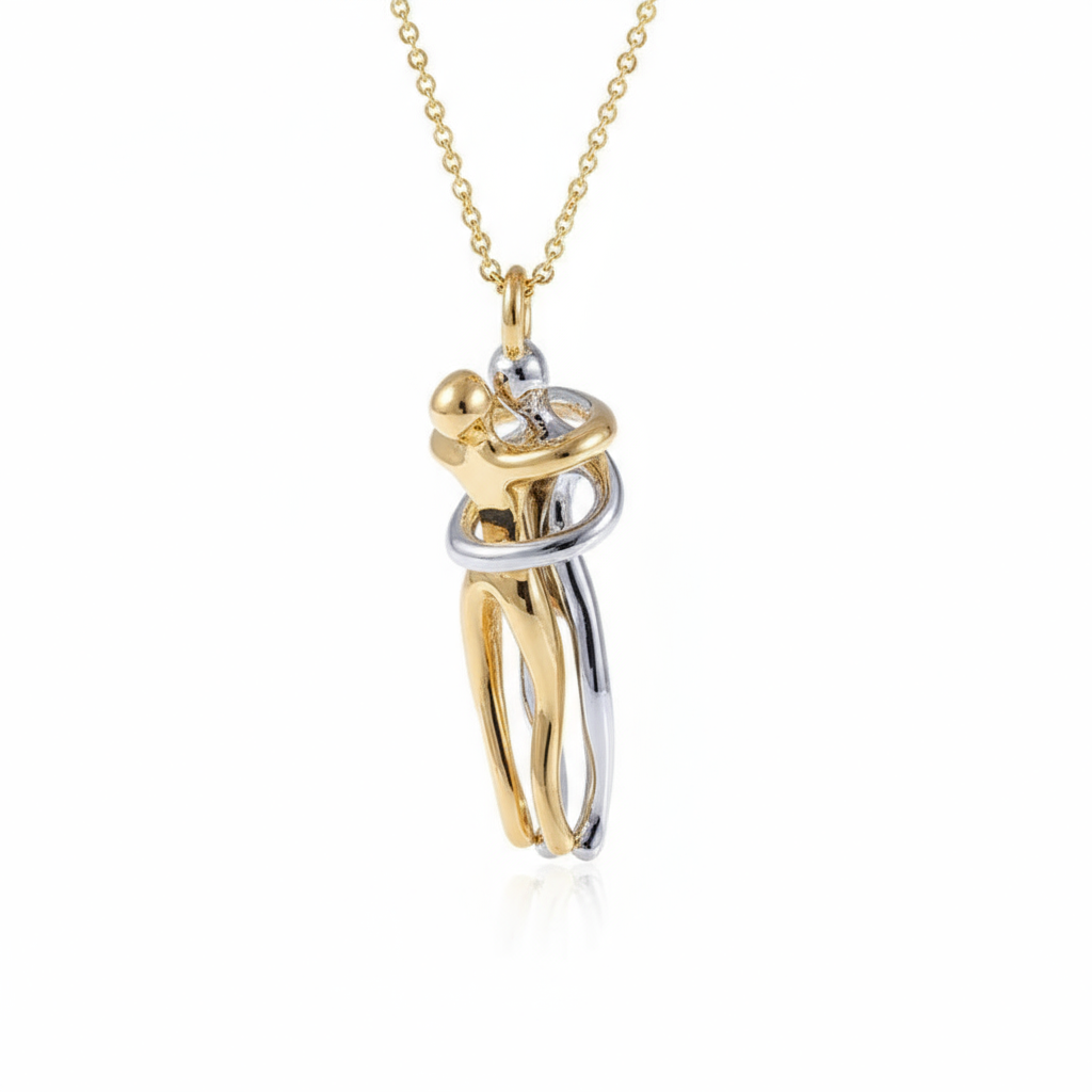 Çelik Sevgili Kolyesi