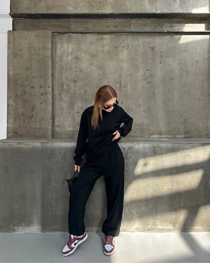 Soft Touch Paça Lastikli Eşofman Altı