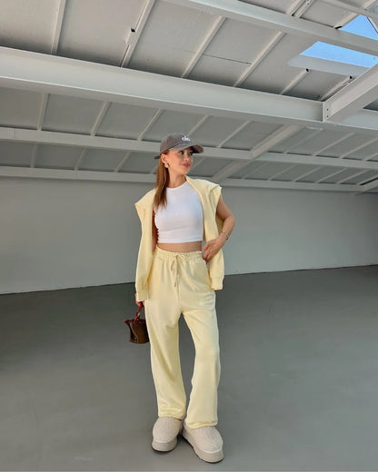 Soft Touch Bol Paça Eşofman Altı