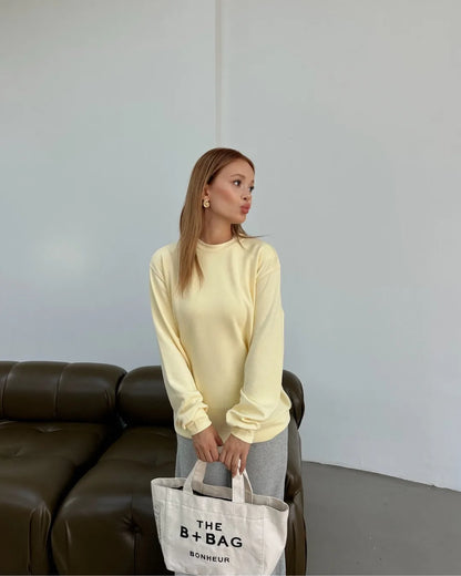 Soft Touch Salaş Basic Sweatshirt