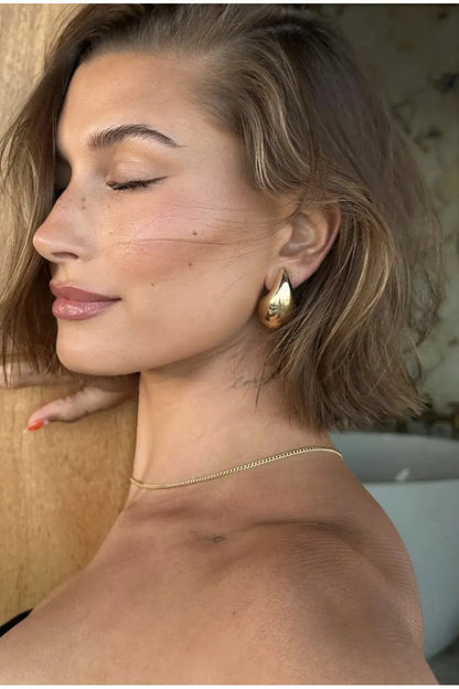 Gözyaşı Damla Model Küpe