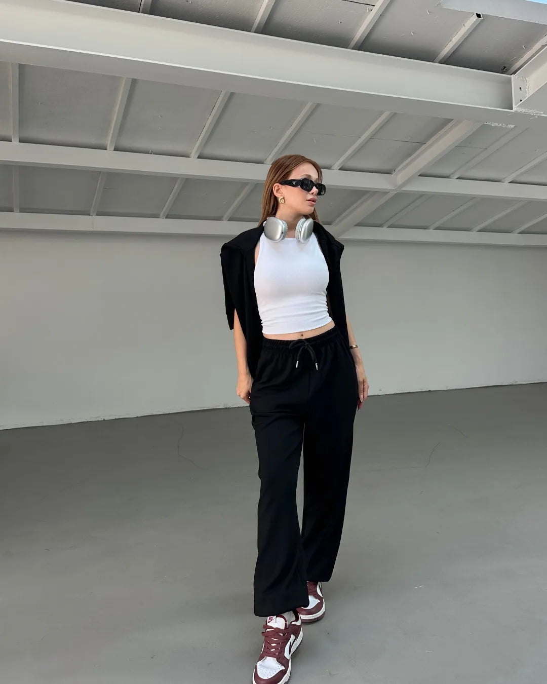 Soft Touch Paça Lastikli Eşofman Altı