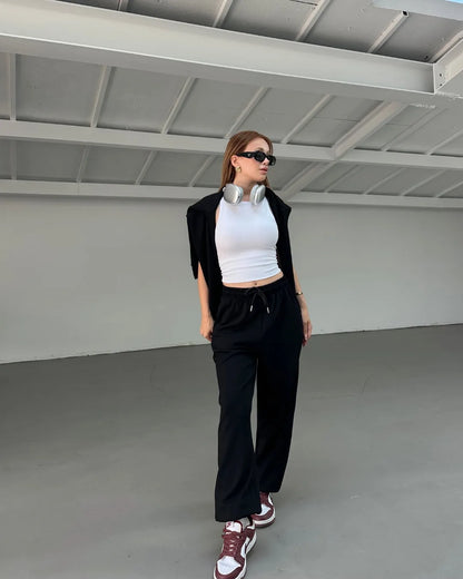 Soft Touch Paça Lastikli Eşofman Altı