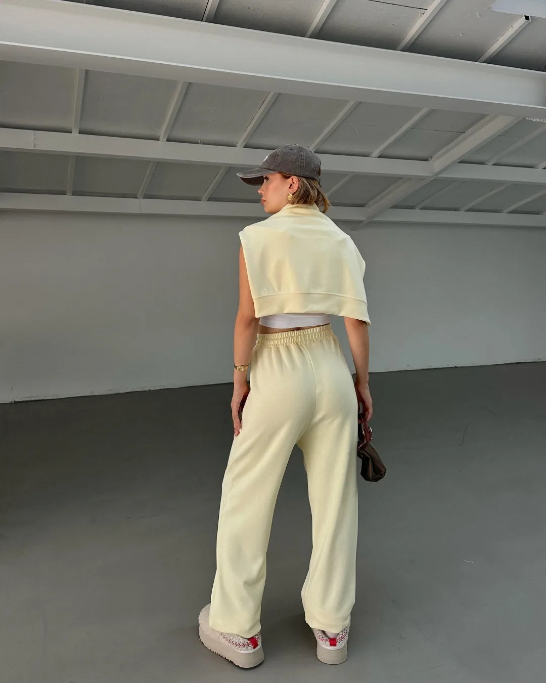 Soft Touch Bol Paça Eşofman Altı