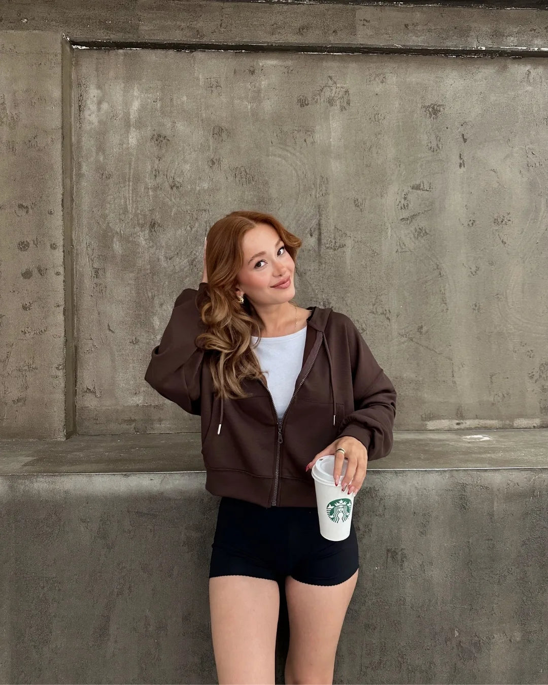 Kanguru Cep Fermuarlı