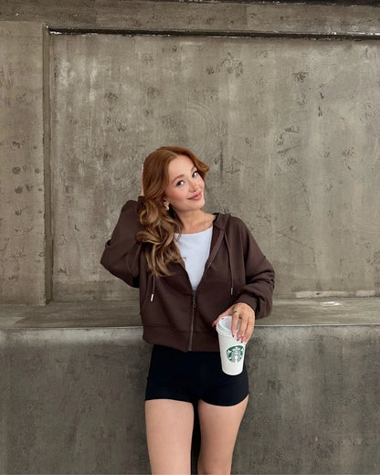 Kanguru Cep Fermuarlı