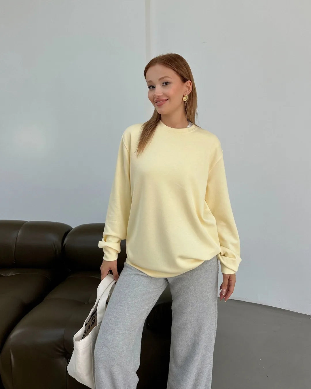 Soft Touch Salaş Basic Sweatshirt