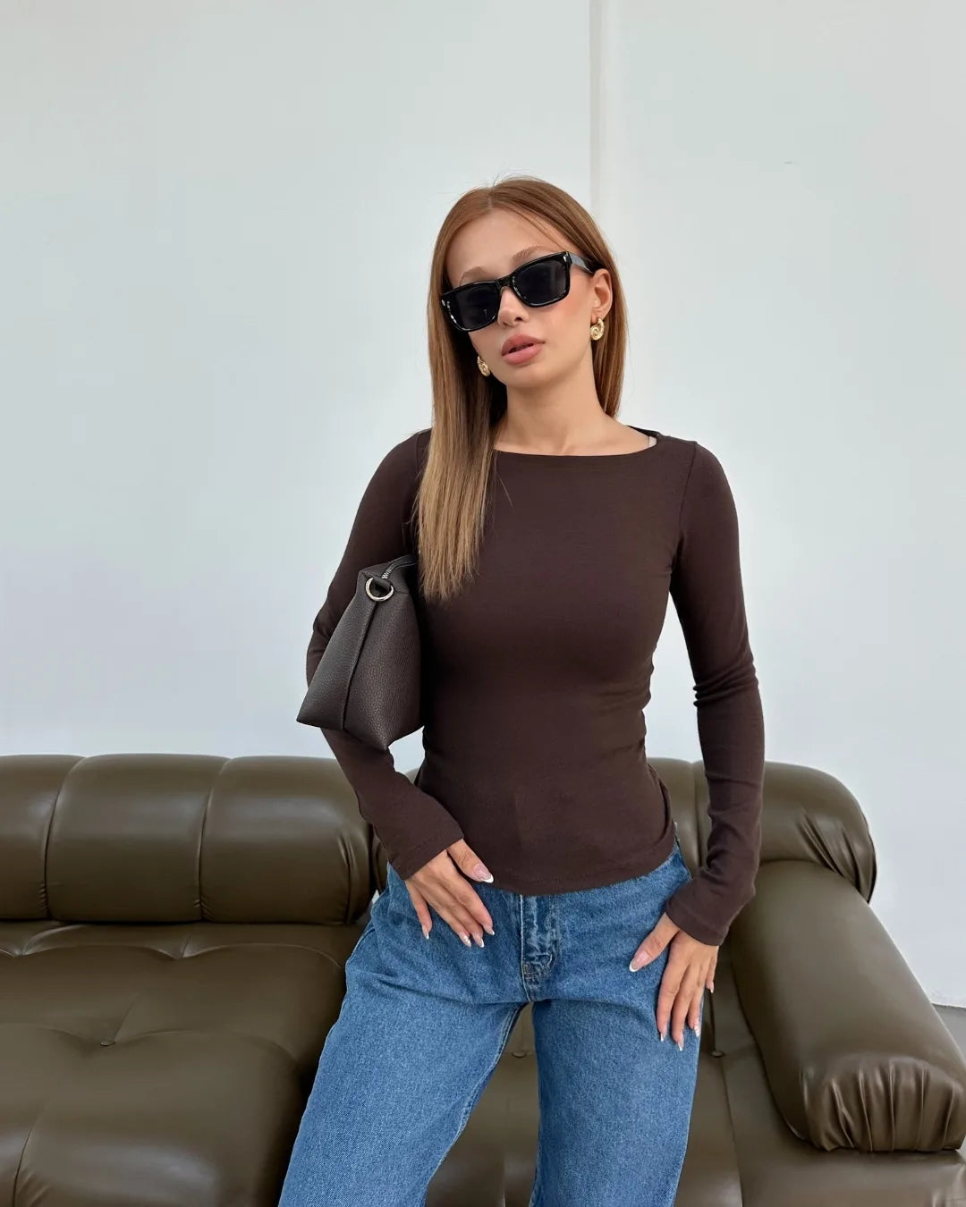 Modal Kayık Yaka Body