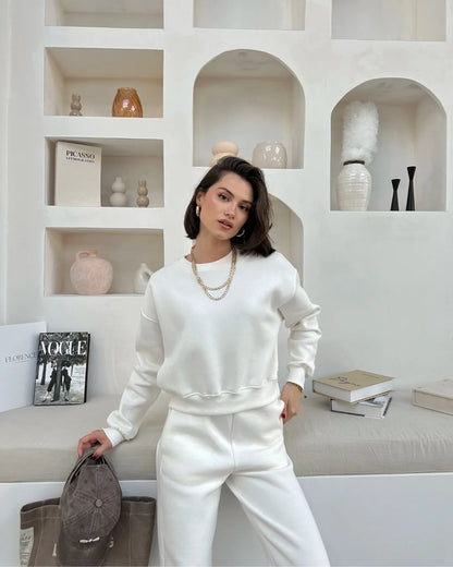 3 İplik Bol Paça Takım