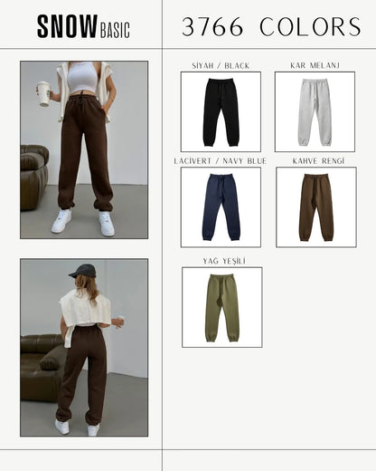 Üç İplik Basic Pantolon