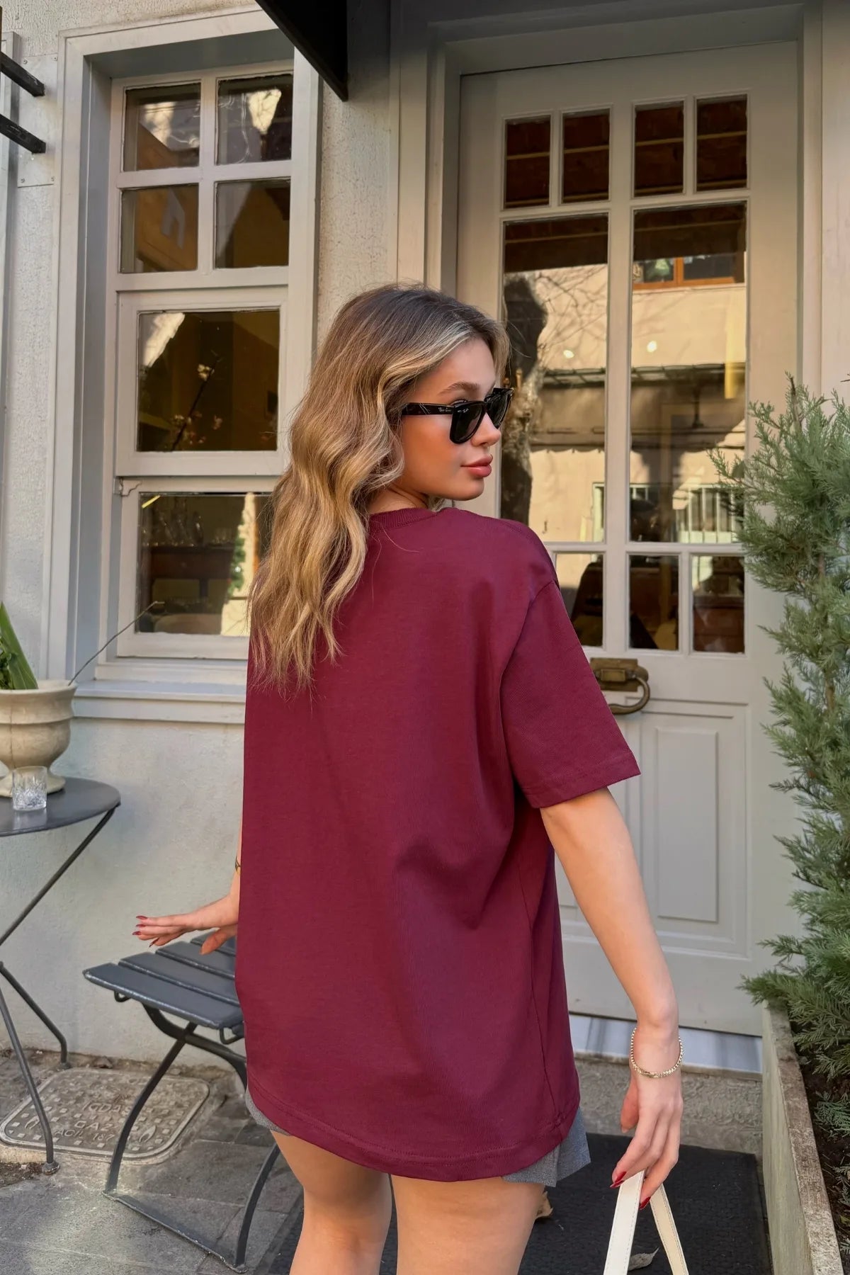 Karyoka Dikişli Kalın T-Shirt