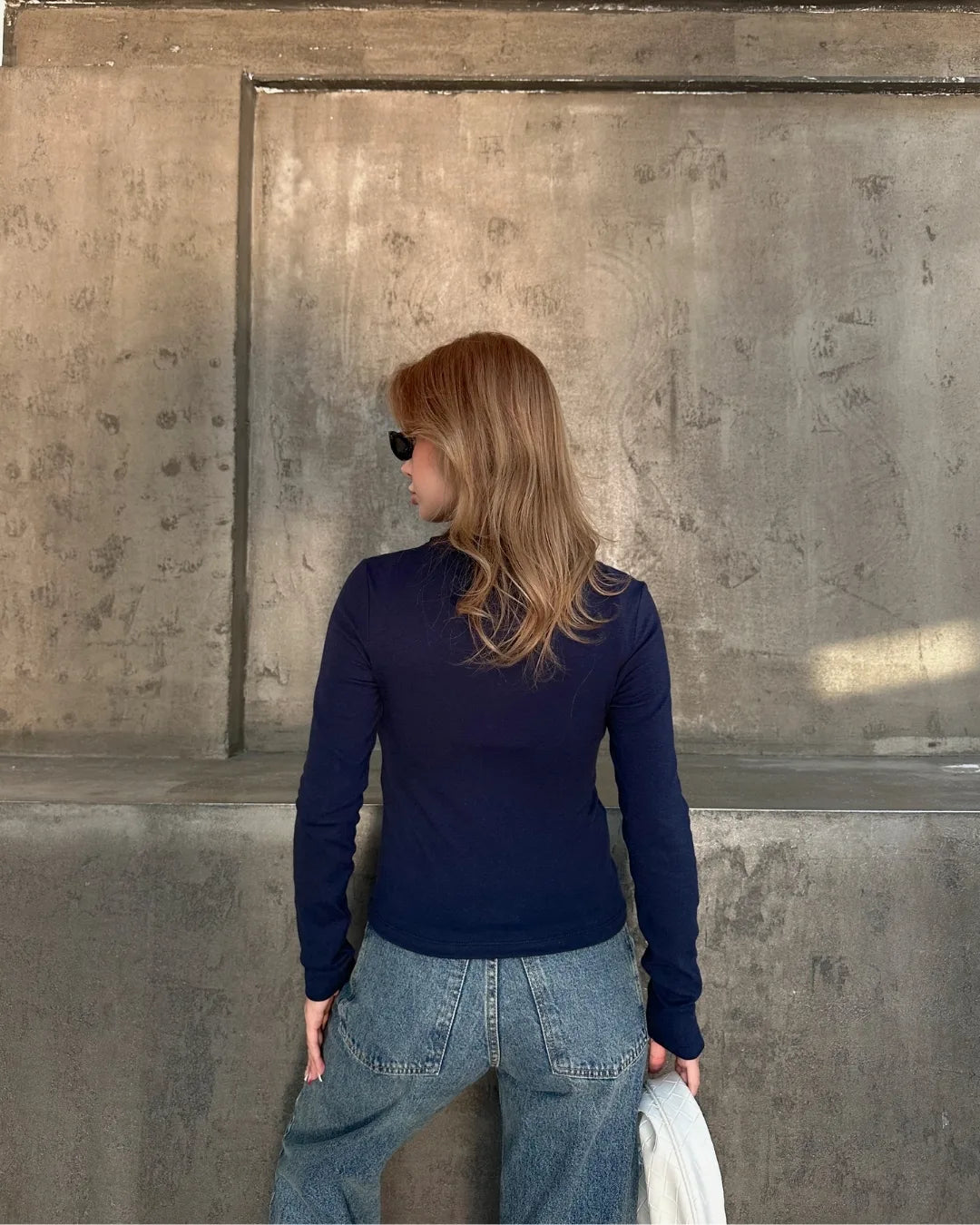 Modal Polo Yaka Düğmeli Body