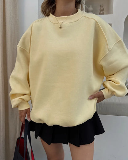 3 İplik Basic Sweatshirt