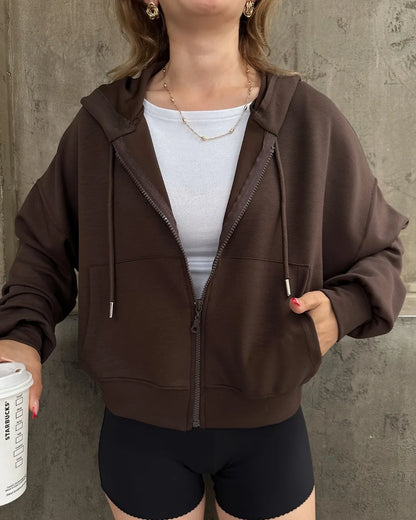 Kanguru Cep Fermuarlı