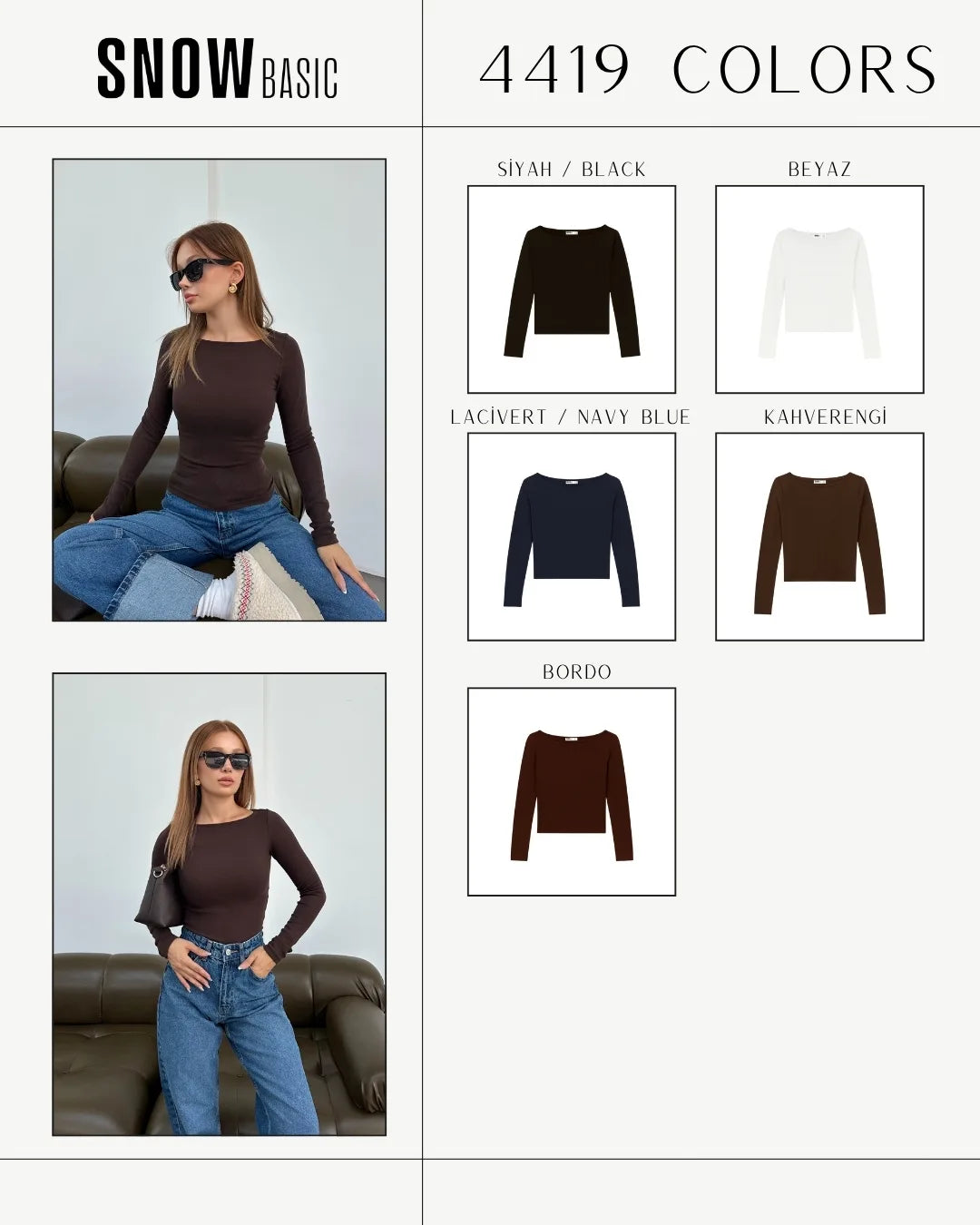 Modal Kayık Yaka Body