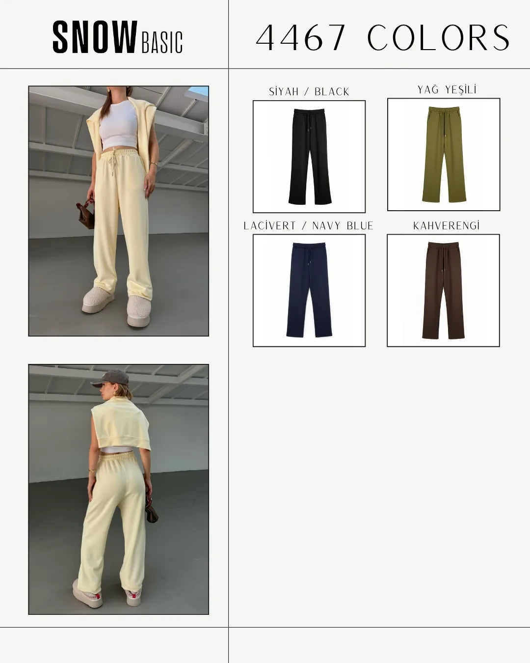 Soft Touch Bol Paça Eşofman Altı