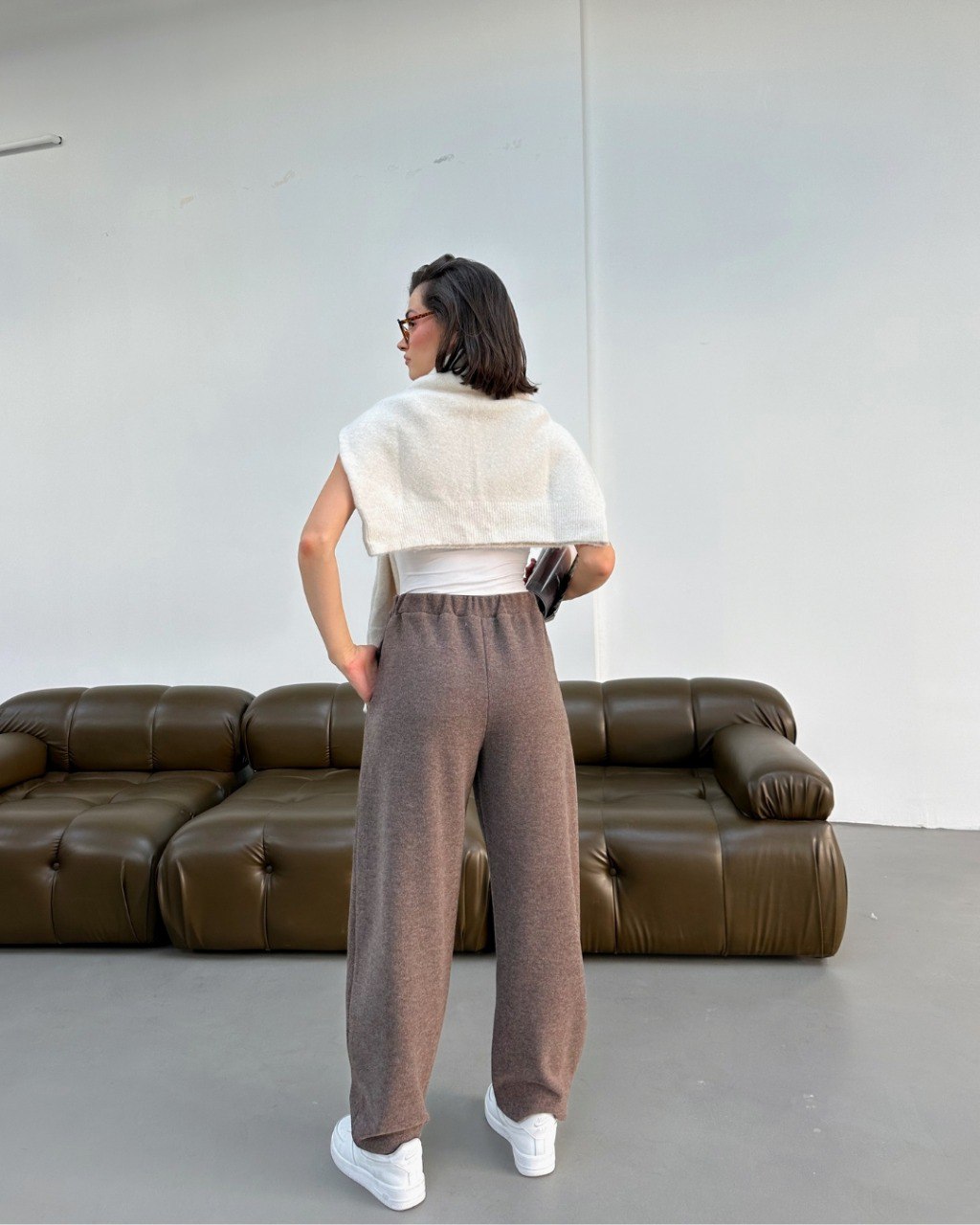 Soft Touch Kemerli Pantolon