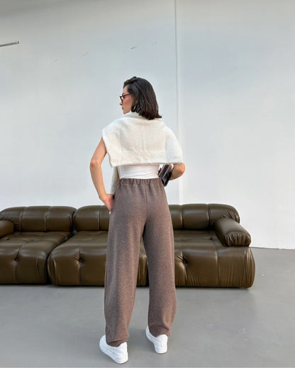 Soft Touch Kemerli Pantolon