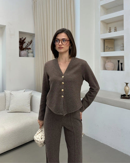 Selanik 4 Düğmeli Hırka