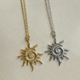 Güneş Kolye - İrva Collection