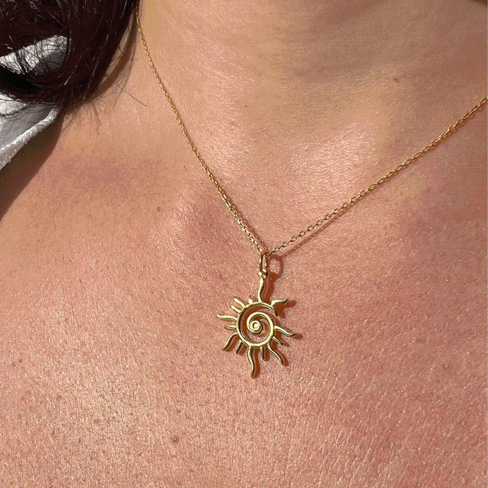 Güneş Kolye - İrva Collection