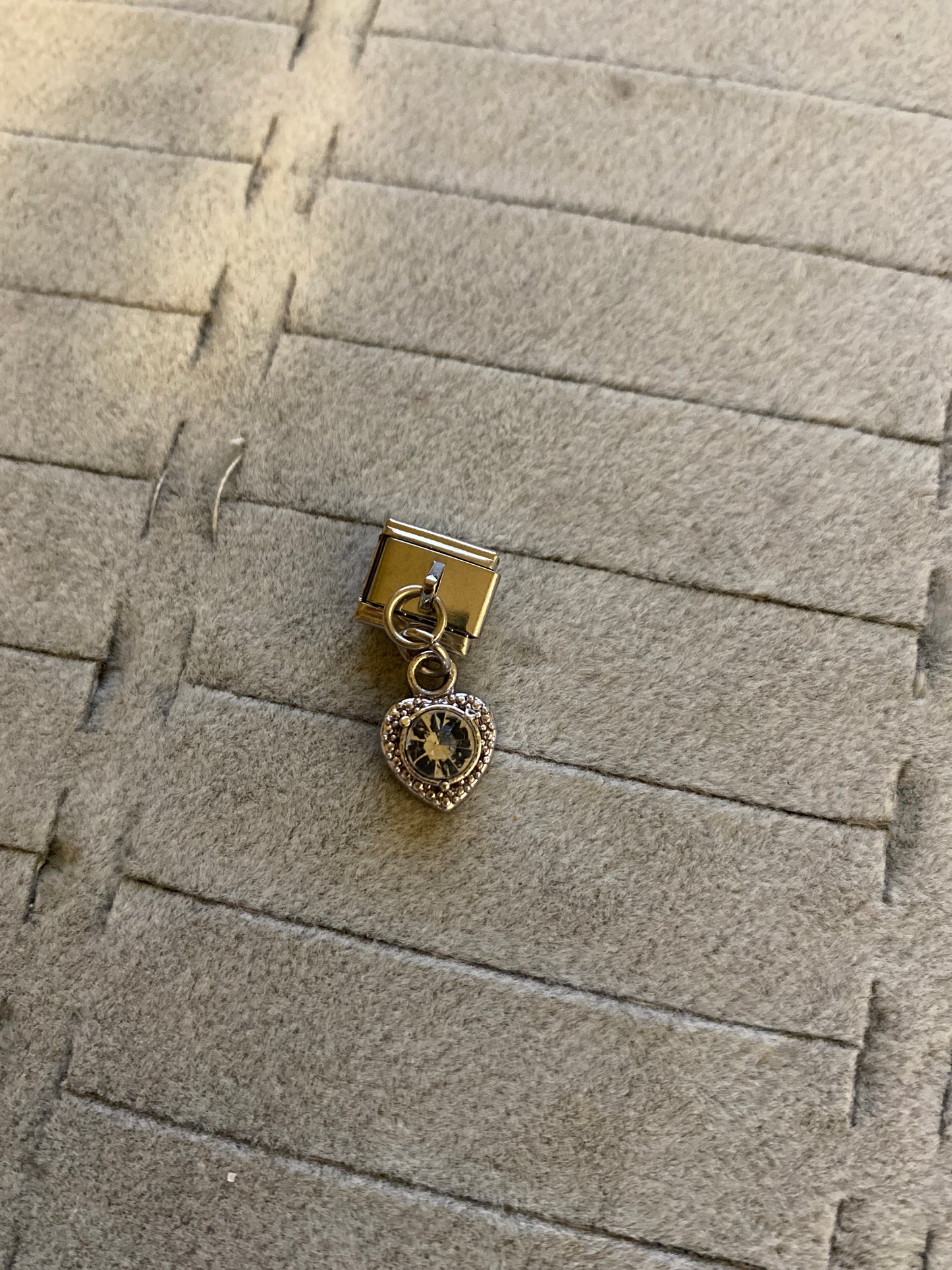 Gümüş Kalp Charm
