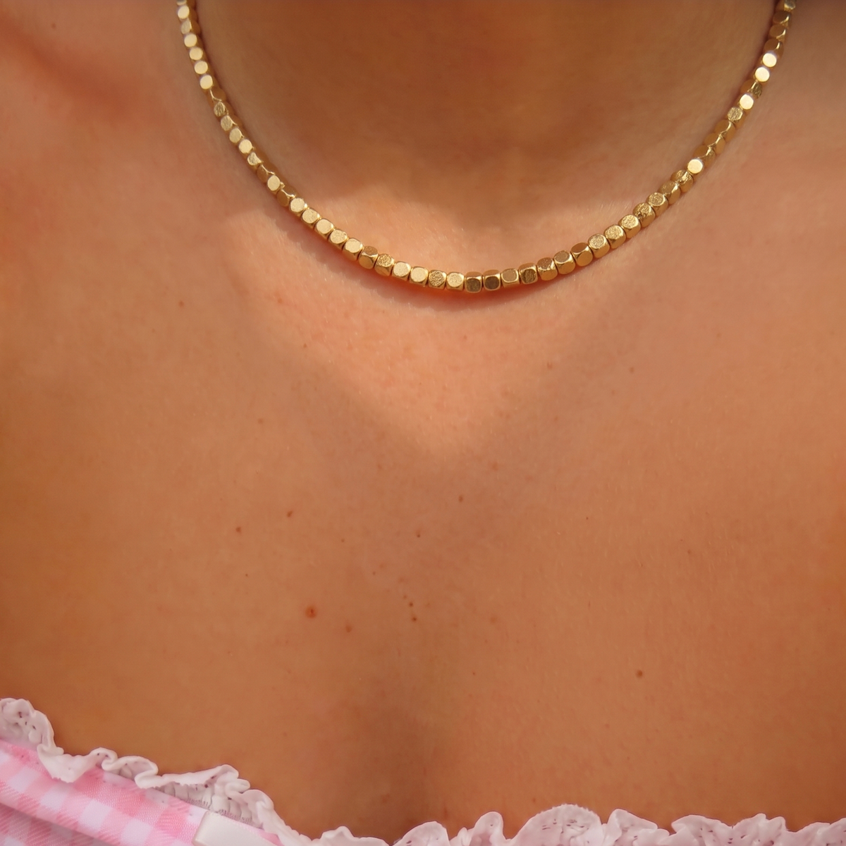 Gold Dorika Kolye