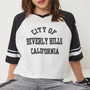 Kadın Siyah Beyaz Sloganlı Pamuklu Örme T-Shirt