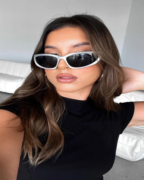 Milenyum Y2k Çerçeveli Unisex Tasarım Güneş Gözlüğü