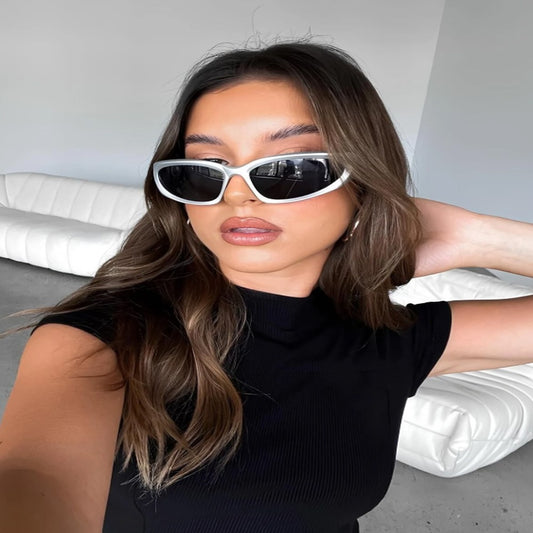 Milenyum Y2k Çerçeveli Unisex Tasarım Güneş Gözlüğü