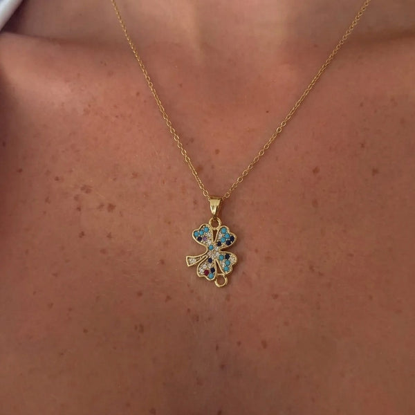 Kararmaz Yonca Kolye