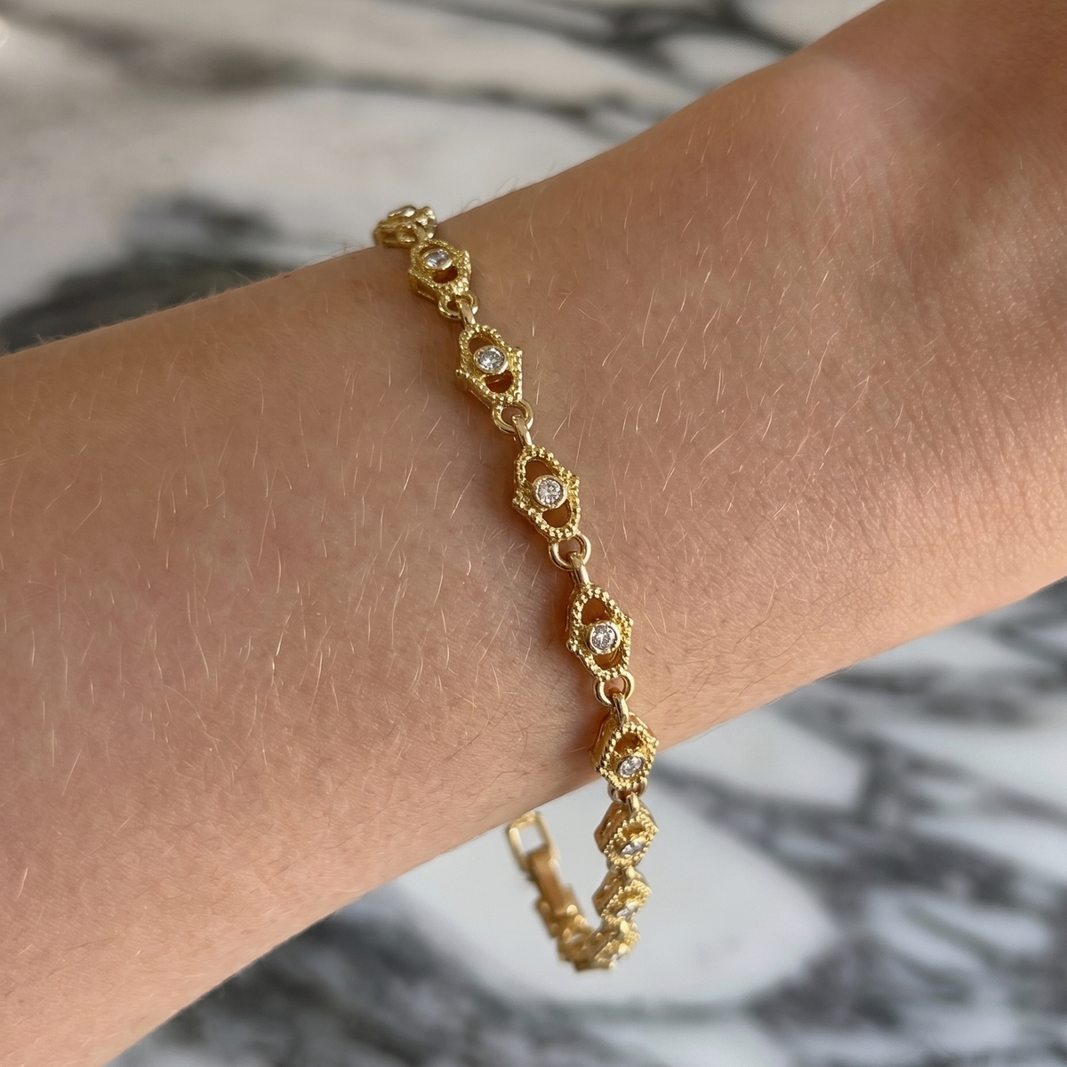 Alessia 14K Bileklik
