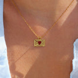 Aşk Mektubu Kolye - İrva Collection