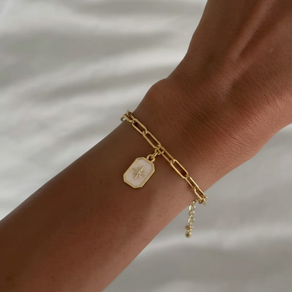 Kutup Yıldızı Charm Bileklik