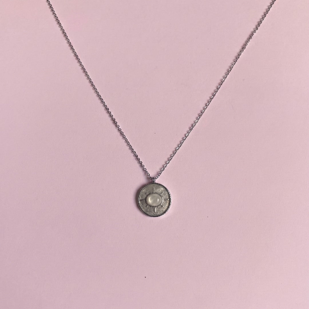 Gümüş Çelik İthal Kolye