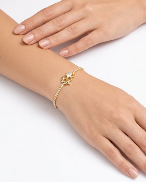 Rhinestone Star Dust Bileklik