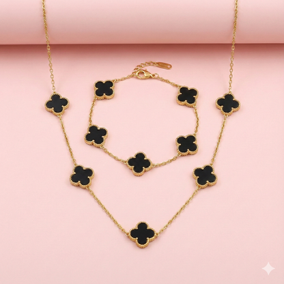 VC Kolye Bileklik Set (Çift Yönlüdür)