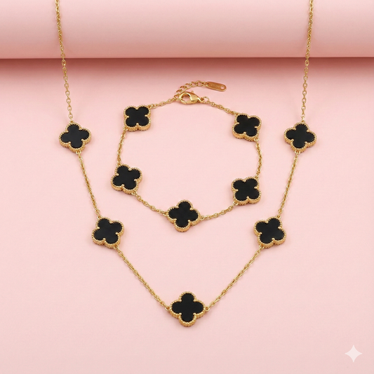 VC Kolye Bileklik Set (Çift Yönlüdür)