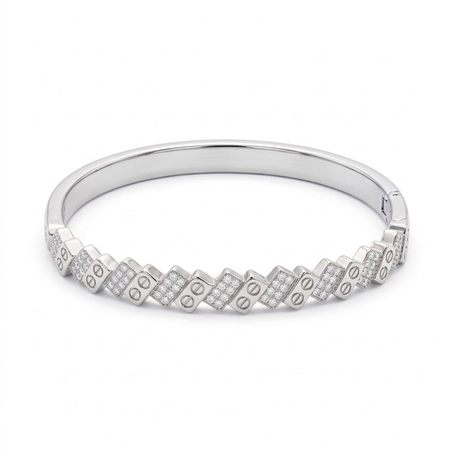 14K ZigZag Kelepçe