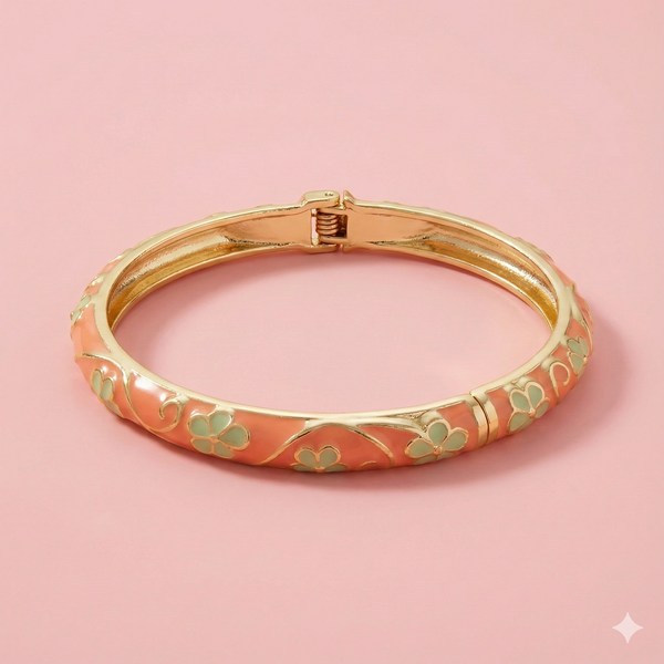 Mercan Mineli Kelepçe - İrva Collection