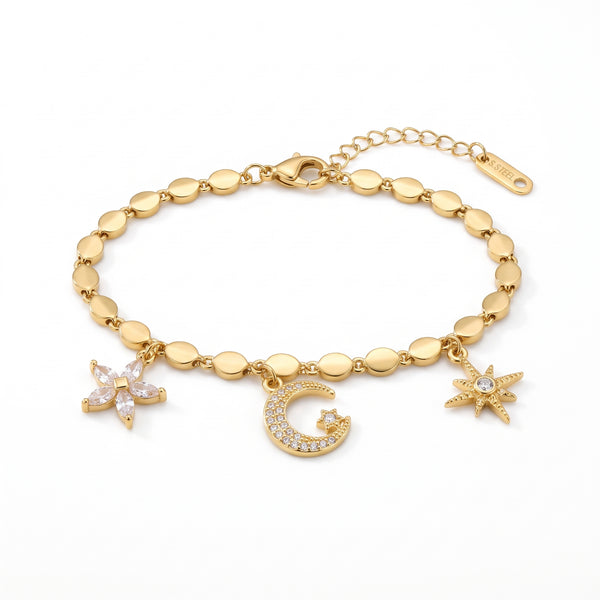 Moon Charm Bileklik