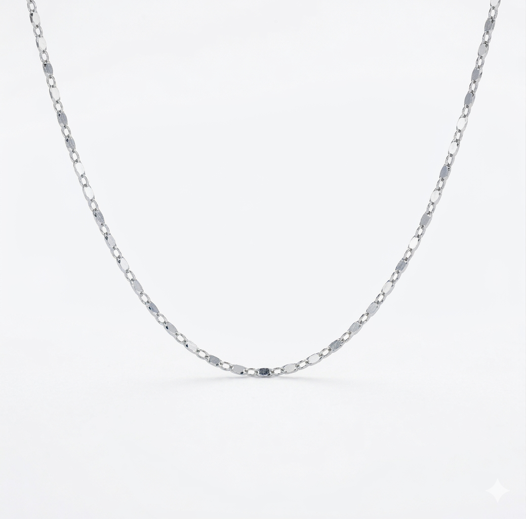 Gold-colored chain necklace by İrva Collection featuring a delicate link design, perfect for everyday or special occasions.