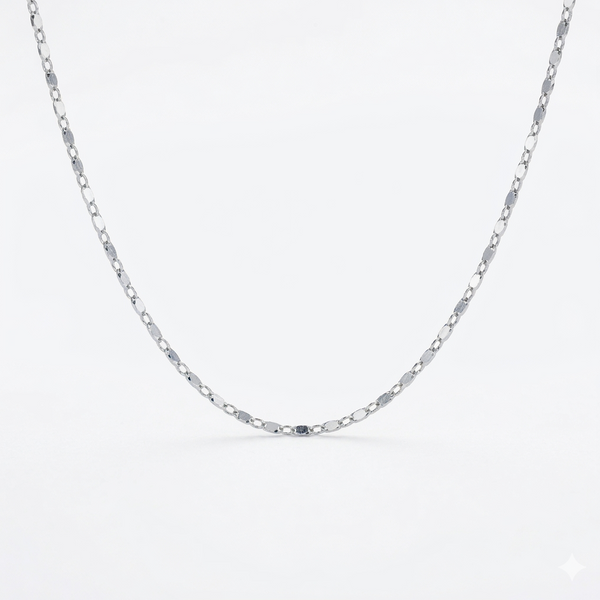 Gold-colored chain necklace by İrva Collection featuring a delicate link design, perfect for everyday or special occasions.