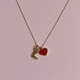 Kovboy Kalp Kolye – Western - İrva Collection