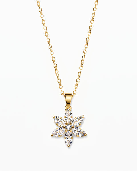 Zirkon Lotus Kolye