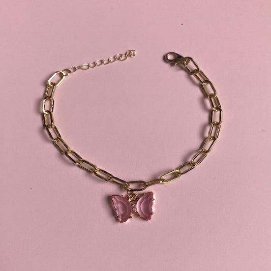 Çelik Kelebek Bileklik