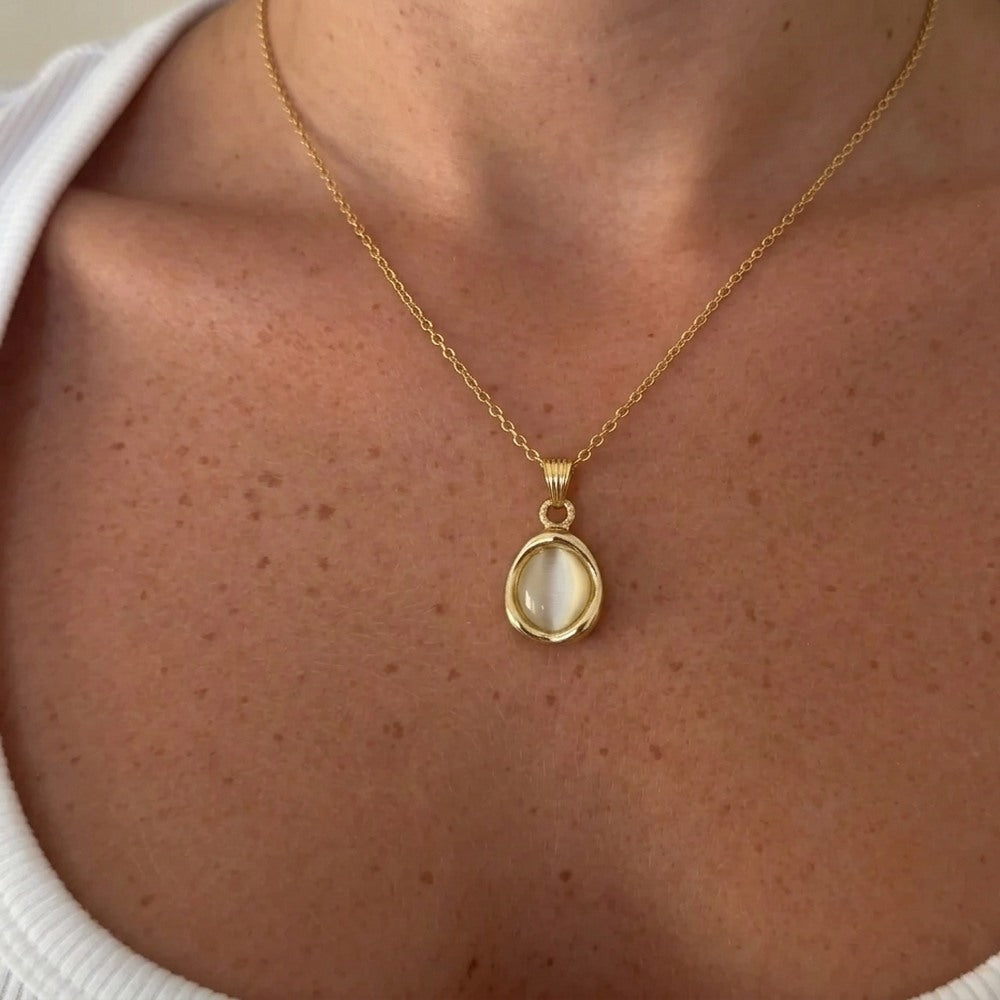 Viral Kedi Gözü Kolye