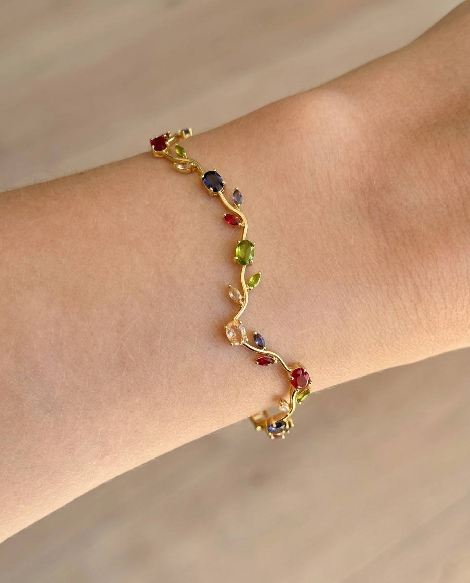 Rose 14K Bileklik