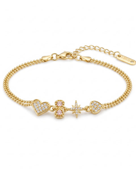 Heart Charm Bileklik