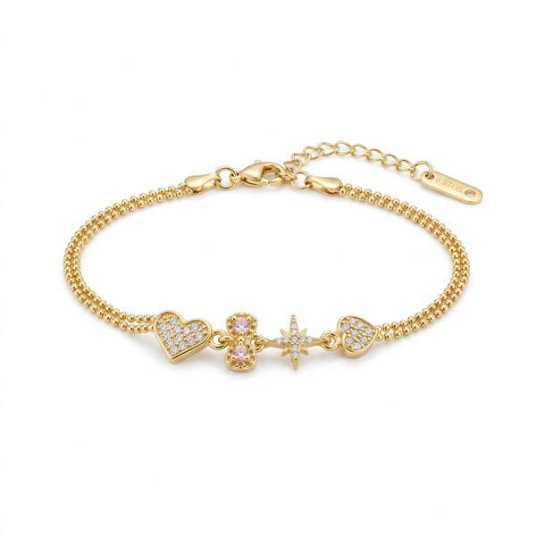 Heart Charm Bileklik